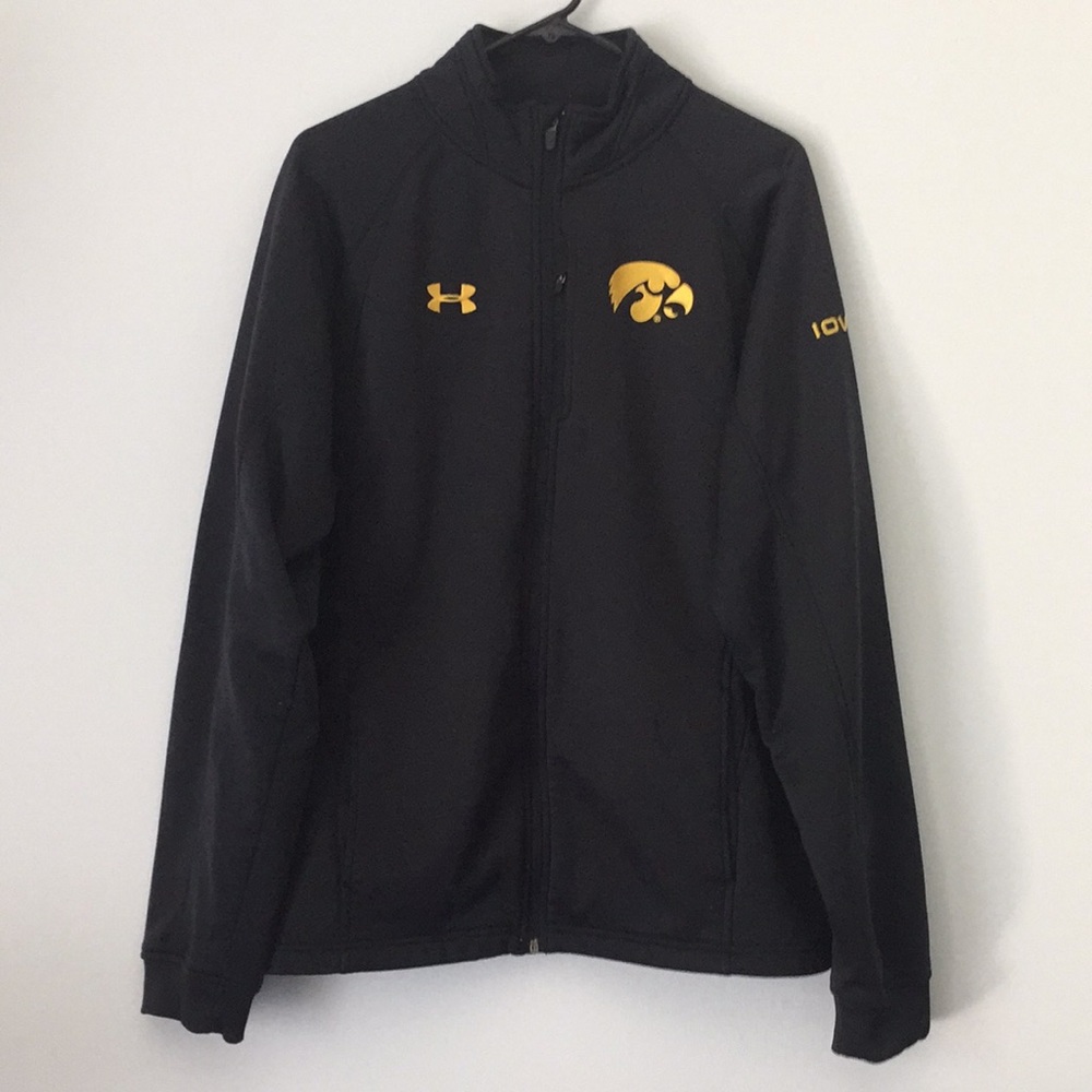 Under Armour Iowa Hawkeyes Zip Up Men's L
